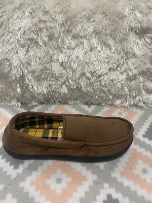 Men’s RockDove Memory Foam Slippers with Brown Trim RockDove Men main image 4