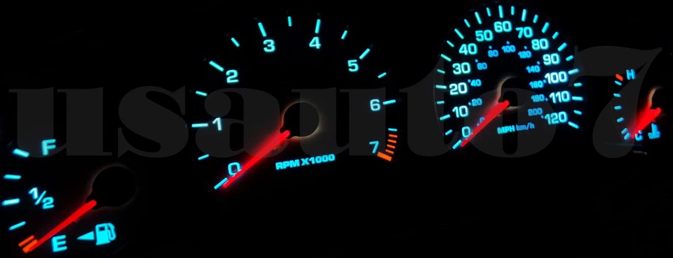 NEW Dash Cluster Gauge White LED LIGHT BULB KIT Fit 98-04 Dodge Intrepid 2nd Gen - Изображение 3 из 4