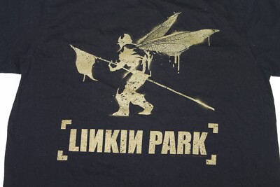 本物　00s LINKIN PARK HYBRID THEORY Tシャツ　L Linkin Park - “Hybrid Theory” - Black Shirt - L - Tultex | eBay