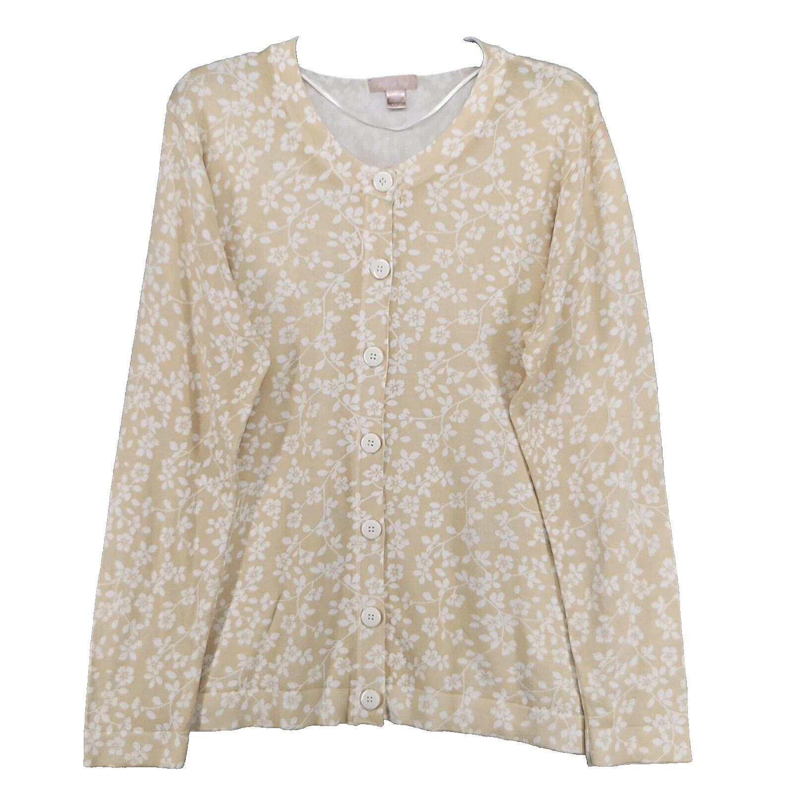 Suéteres para mujer floral White Stag