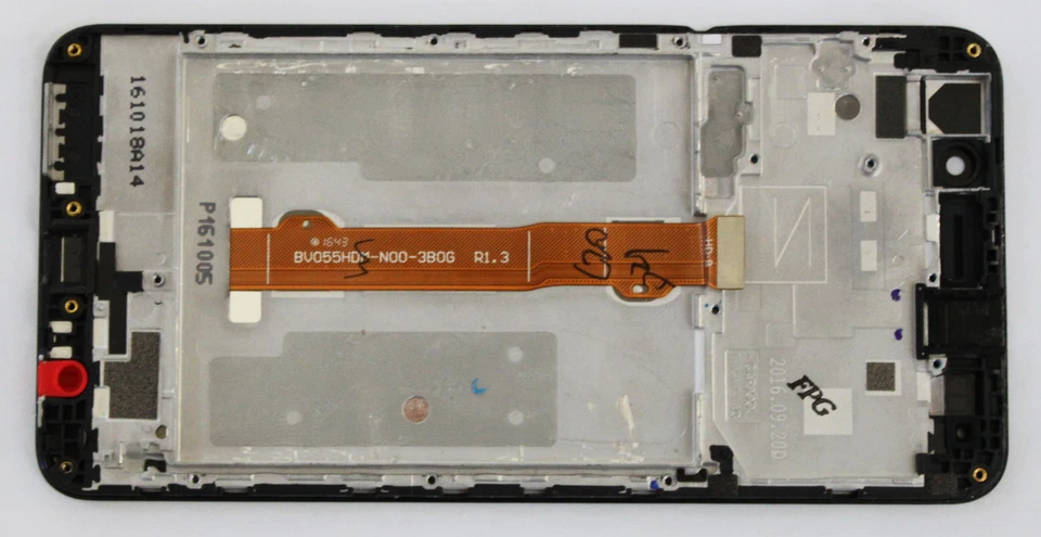 OEM HUAWEI Y6II CAM-L03 REPUESTO~LCD FUNCIONANDO~DIGITALIZADOR AGRIETADO~MARCO Foto 2 de 2