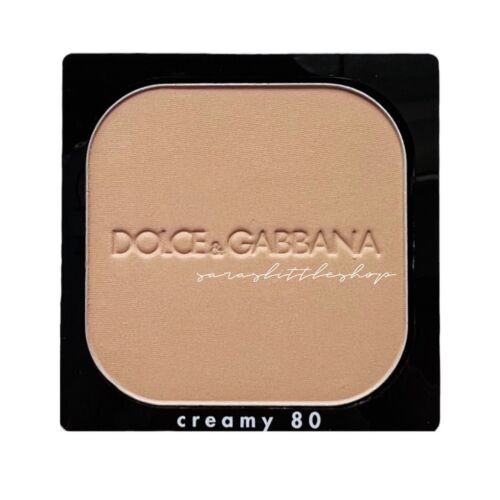 DOLCE & GABBANA FOUNDATION POWDER IN SHADE CREAMY 80 - BNIB (TESTER)