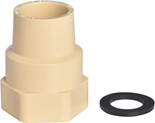 16 PCS.  1/2" CPVC Plumbing Female Thread to Slip Pipe Fitting & Gasket