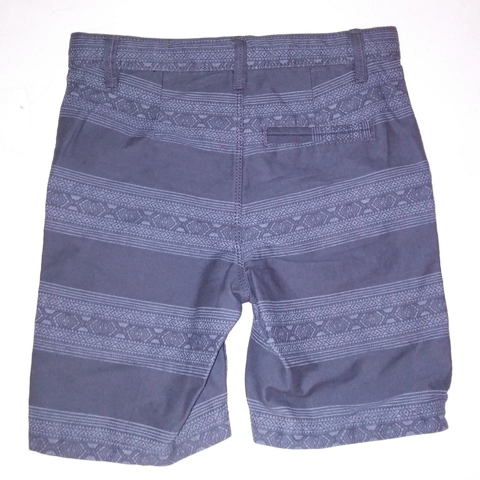 Route 66 Boys Shorts Size 7 Gray Tribal Bottoms Kids New - Image 3 of 4
