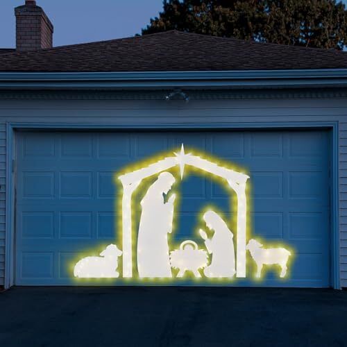 Lighted Christmas Nativity Decorations Outdoor, Large Christmas Nativity Scene - Picture 2 of 8