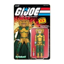 Serpentor (Cobra Emporer)  G.I. Joe Wave 2 Su...