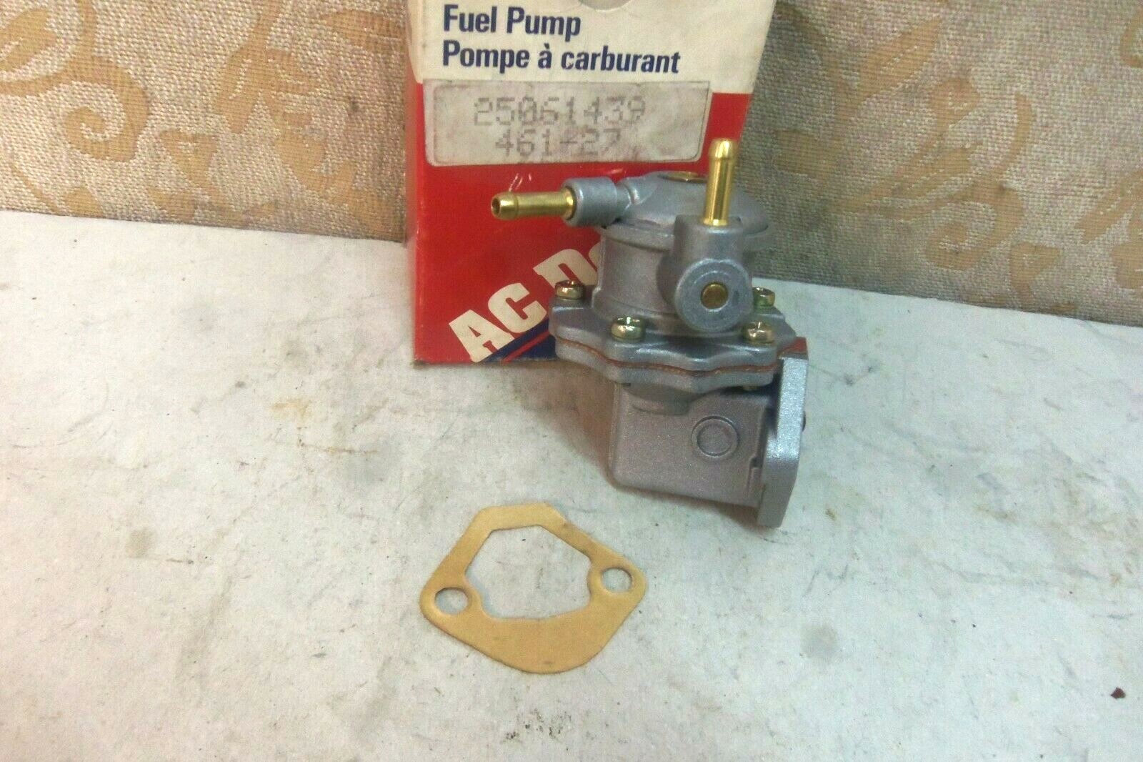 NOS AC DELCO FUEL PUMP PEUGEOT 403 403/7 404 Carb. J7 1965-on # 461-27