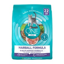 Plus Dry Cat Food Hairball Formula, Natural Chicken, 22 lb Bag