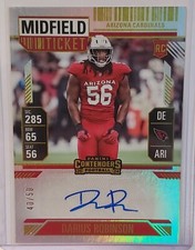 Darius Robinson 2024 Panini Contenders MIDFIELD TICKET Auto Autograph R/C #40/50