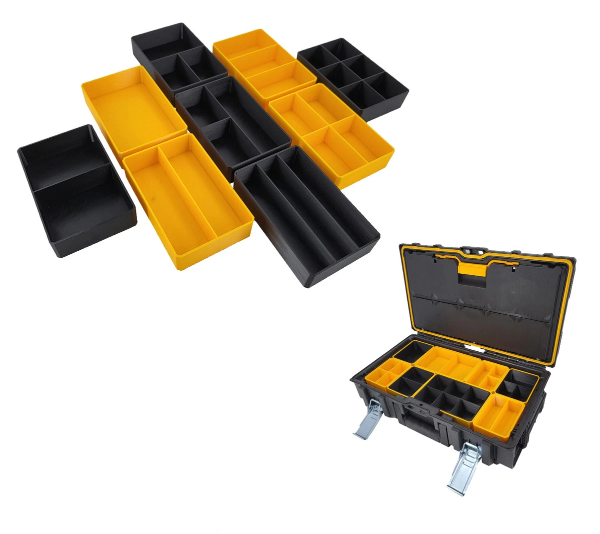 Dewalt ToughSystem DS150 Tool Case Compatible Large Nesting Cup Bin