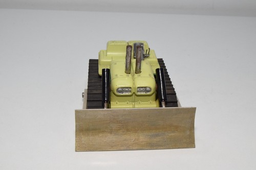 B71 1:43 CORGI TOYS 1102 EUCLID TC-12 TC12 TRACTOR BULLDOZER LIGHT YELLOW EXC. - Picture 3 of 11