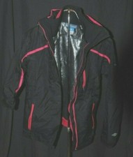 COLUMBIA-BUGABOO SYSTEM-COAT--GIRLS-14/16-TITANIUM-INTERCHANGE-PREOWNED
