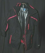 COLUMBIA-BUGABOO SYSTEM-COAT--GIRLS-14/16-TITANIUM-INTERCHANGE-PREOWNED