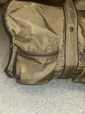 Yves Saint Laurent YSL Vintage Mens Nylon Travel Bag Duffle