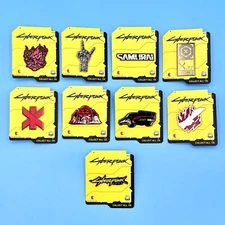 Cyberpunk 2077 Blind Box Enamel Pins *YOU CHOOSE* Singles or Complete Set of 9