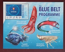 St.Helena 2024 /  The Blue Belt Program for Marine Conservation /1v ms
