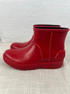 UGG Drizlita Samba Red Rain Snow Boot Sz 6