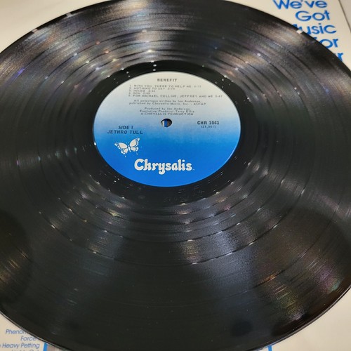 Jethro Tull - Benefit Vinyl LP - Chrysalis CHR 1043 - Picture 4 of 6