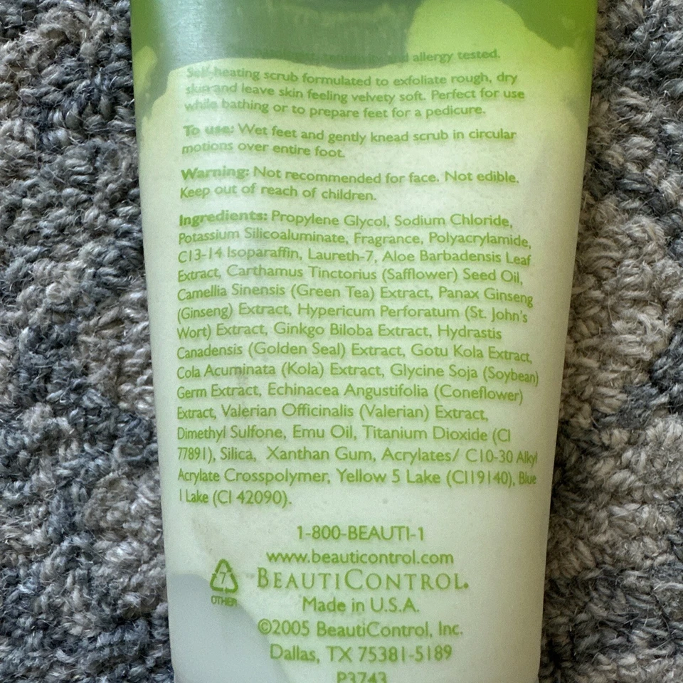 Exfoliante para pies BeautiControl Marty Margarita 6 oz nuevo sellado Foto 2 de 3