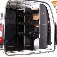 Vauxhall Combo L2 (LWB) 2019+ Full Driver Side HEXABOARD Van Racking Shelving