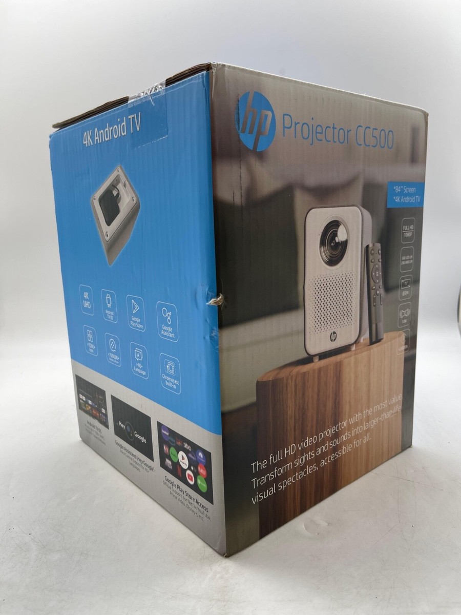 ☆新品☆ HP Projector CC500 Amazon.com: HP projector native HD 1080p, Motorized focus