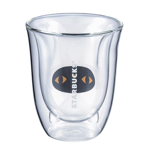 Starbucks Black Cat Elf Double Glass Taiwan Limited 300ML Free Shipping - Picture 3 of 3