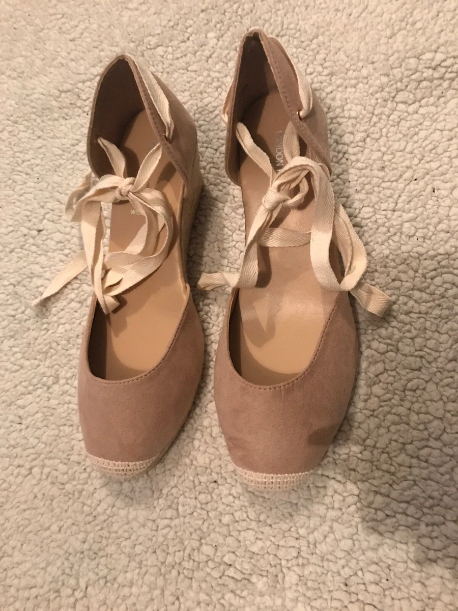 Nude espadrille deals flats