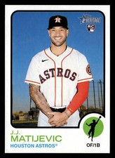 J.J. Matijevic 2022 Topps Heritage #561 Houston Astros ROOKIE Buy10get5FREE