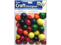 Darice Jd Wood Beads Large Astd Color 45pc on sale Darice Jd Wood Beads Large Astd Color 45pc on sale
