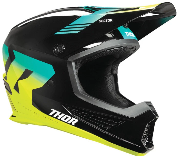Casco Thor Sector 2 2024 MX ATV moto todo terreno SXS adulto Foto 2 de 4