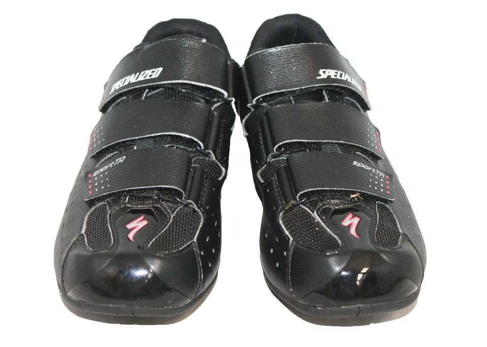 Zapato de Ciclismo Deportivo Touring ESPECIALIZADO Hombre Talla 7.5 EUR 40 Negro Triple Correa Foto 3 de 4