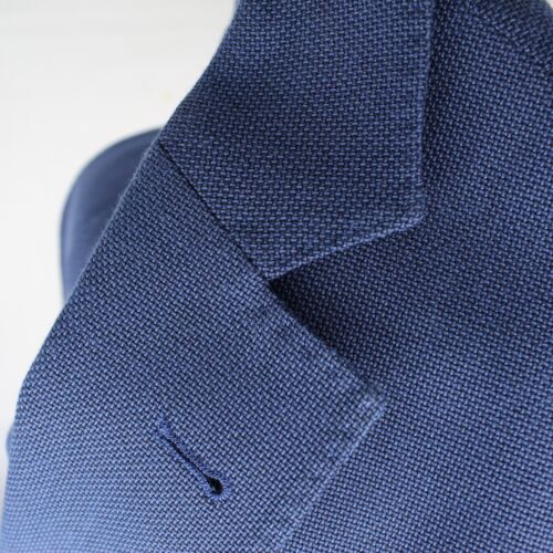 Blazer leggero Vineyard Vines uomo 42R tinta unita blu scuro patch tasca giacca - Foto 9 di 9
