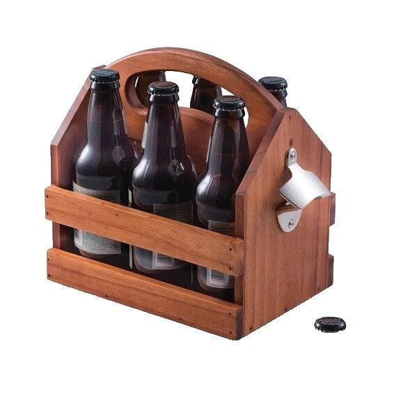 Porta-Garrafas de Madeira Prateleiras de Vinho e Porta-Garrafas