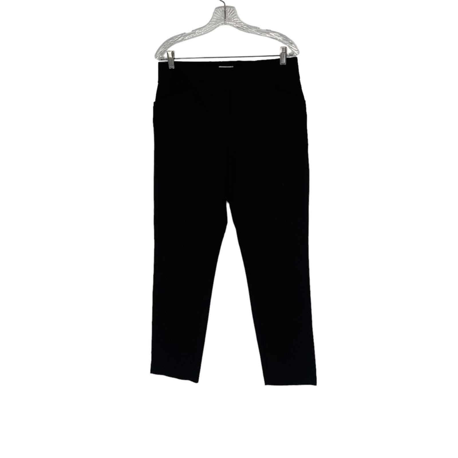 Chico’s So Slimming Size 1.5 (Reg Size 10) Short Black Rayon Nylon