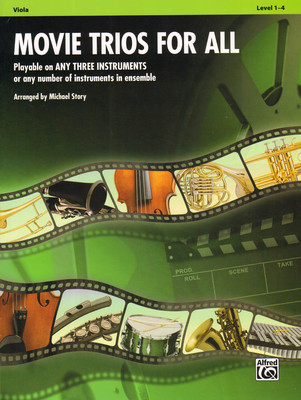 Movie Trios for All Viola Bratsche Noten
