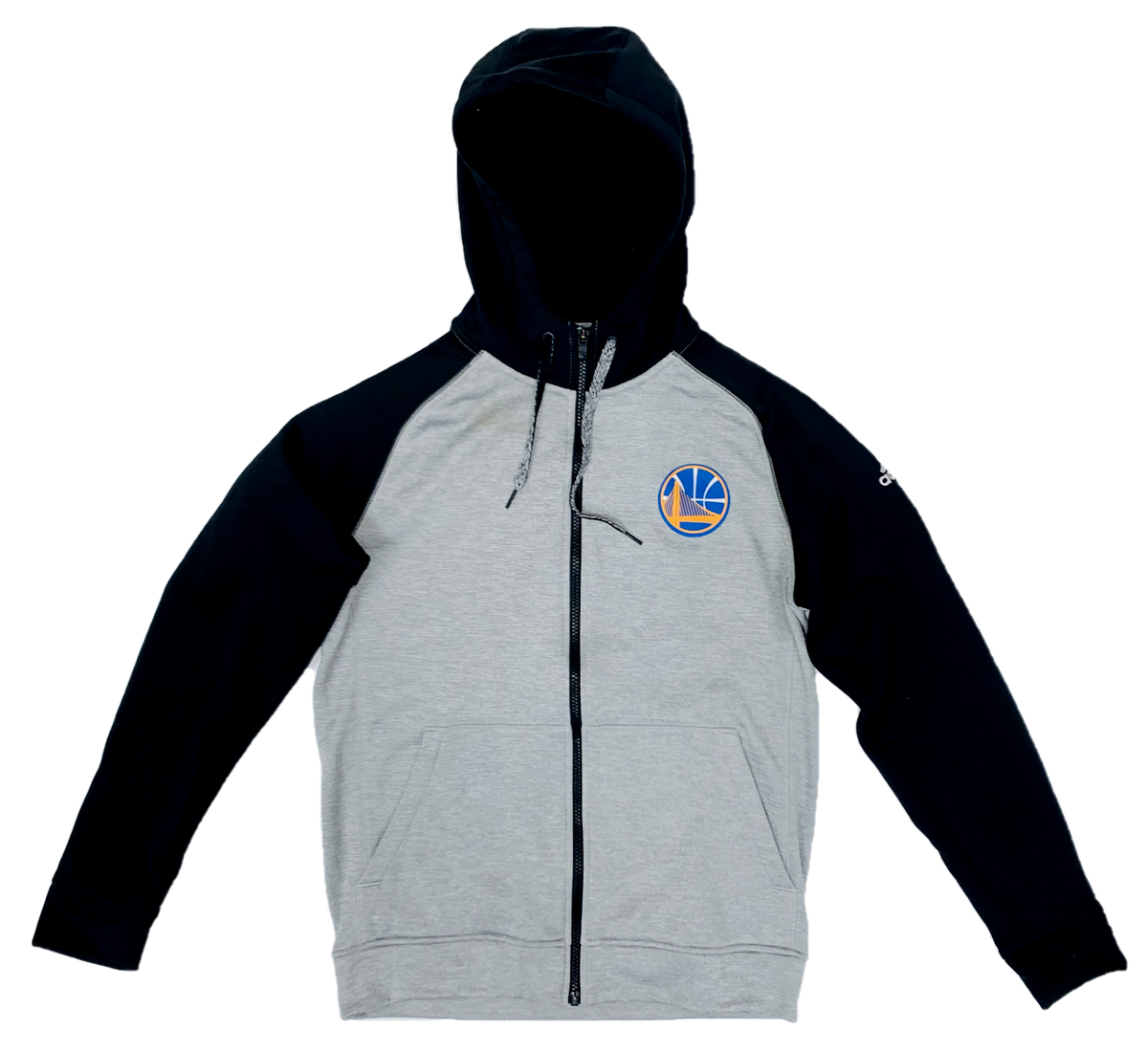 Sweat à Capuche Zippé Adidas Climawarm Warriors - Taille M, Occasion En Très Bon état