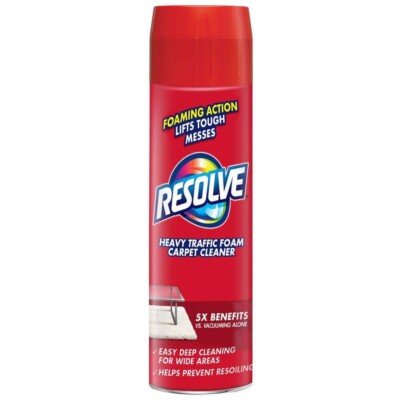 Resolve 22 oz. High Traffic Cleaning Foam Carpet  Cleaner Remover, Multisurface
