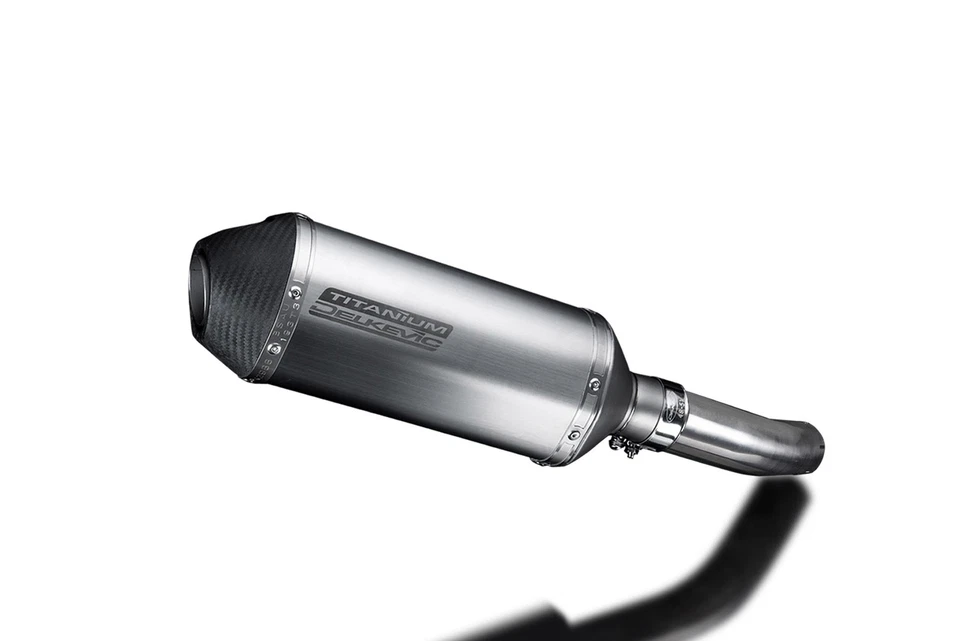 Silenciador de escape de titanio X-Oval 10" para Suzuki GSR750 11-16 GSX-S750 15-19 Foto 4 de 4