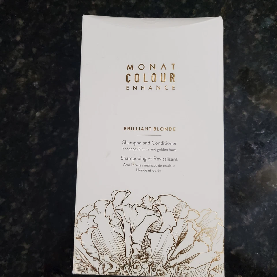 Champú y acondicionador Month Colour Enhance Brilliant Blonde 8 y 6 fl oz. Nuevo con caja Foto 2 de 4