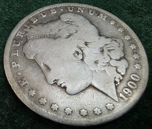 1900-O Morgan Silver Dollar, Better Date, Good Condition, 90% Silver