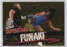 2001 Fleer WWF Wrestlemania Championship Gold Shoichi Funaki Funaki #58 12hh