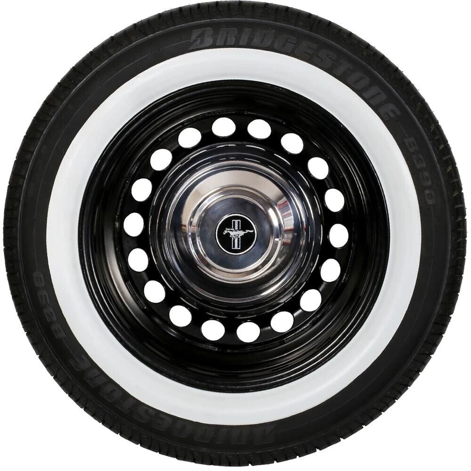 4 piezas embellecedores de neumáticos portawall de pared blancos para llanta Ford Zephyr 4 MK3 13" Foto 2 de 4