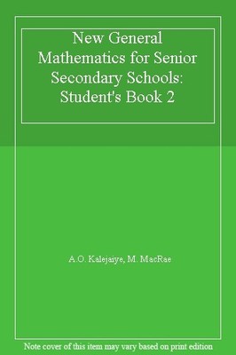 New General Mathematics for Senior Secondary Schools: Student's 