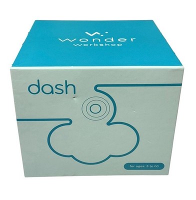 Wonder Workshop DA01 Dash Robot - Blue Teachers Coding For Kids BOT ONLY Tested