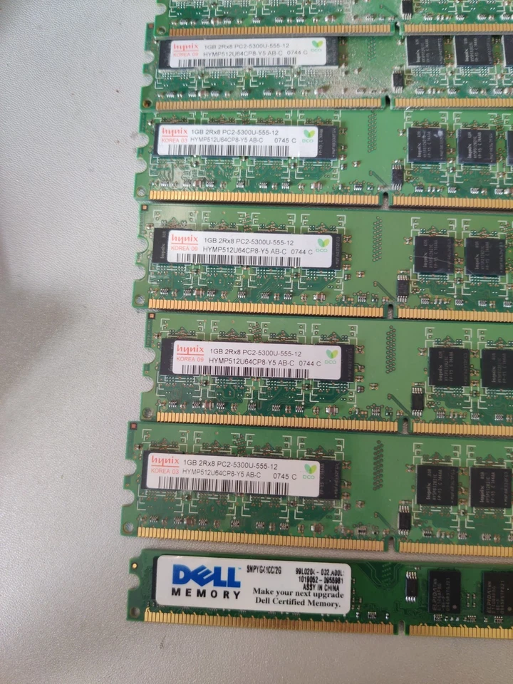 PC2 DDR2 8Go (8*1Go) 5300U - Photo 2/2