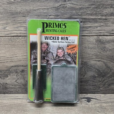 VINTAGE PRIMOS HUNTING CALLS WICKED HEN NO. 239 PENNSYLVANIA SLATE TURKEY CALL
