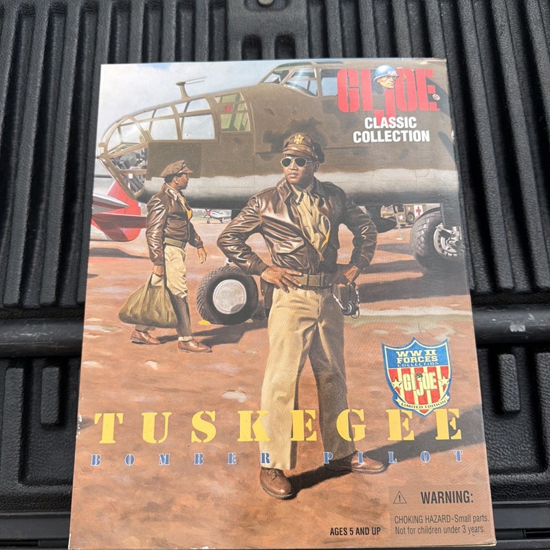 GI Joe Classic Collection 1996 WWII Forces 12" Tuskegee Bomber Pilot New In Box