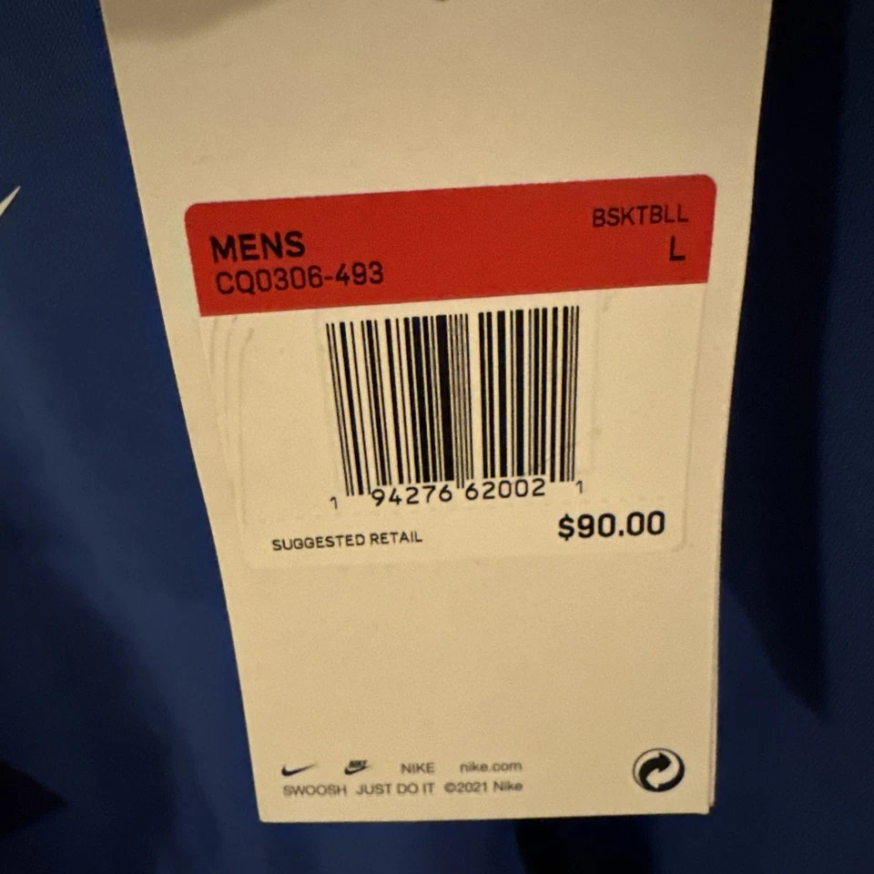 Large USA Fencing Olympics Full Zip Nike Sweatshirt NWT  - Image 3 of 4