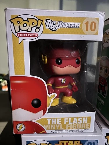 The Flash #10 from the Funko Pop! Heroes line, originally released in 2010