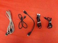 Lot Of 5 HDMI Cables Various Lengths For TV PS4 Xbox Nintendo Black Good 9718